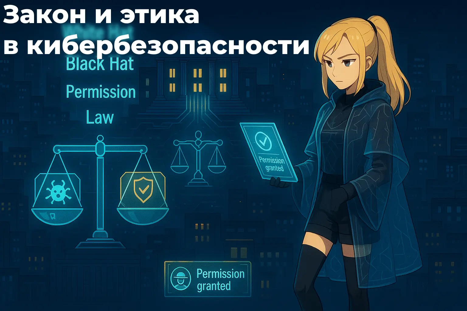 Закон и этика в кибербезопасности